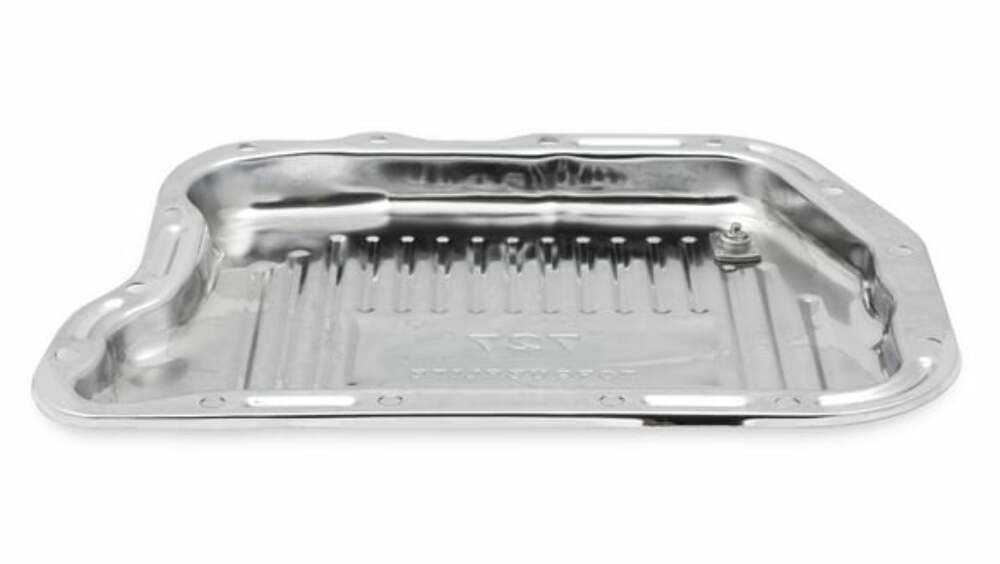 Mr. Gasket Transmission Oil Pan - Chrome - 9745CMRG