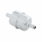 Mr. Gasket Chrome Fuel Filter - Fits 3/8 Inch Hose - 9746