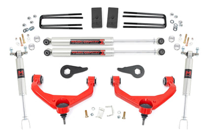 3.5 Inch Lift Kit; M1; w/ Overloads; Chevy/GMC 2500HD/3500HD (11-19) 97540RED