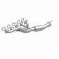 Catalytic Converter with Integrated Exhaust Manifold for HM Grade Federal / EPA Compliant Direct-Fit Manifold Catalytic