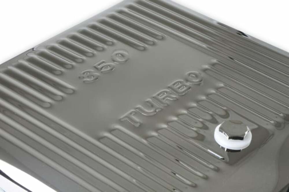 Mr. Gasket Transmission Oil Pan - Chrome - 9761