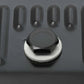 Mr. Gasket Transmission Oil Pan - Black Steel - 9765BMRG