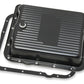 Mr. Gasket Transmission Oil Pan - Black Steel - 9767BMRG