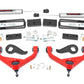 Fits Chevy/GMC 2500HD (20-24) 3 Inch Lift Kit; UCAs; V2; w/ Overloads; 97770RED