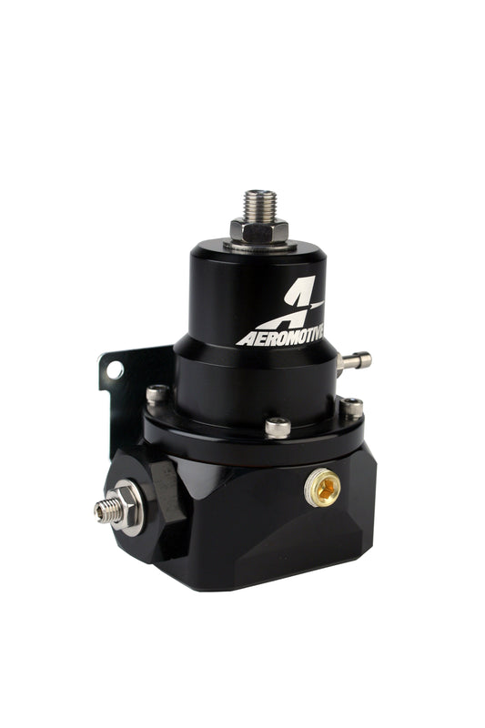 Fuel Pressure Regulator Adjustable Fuel Pressure Universal Fit Aeromotive 13214-BGPL