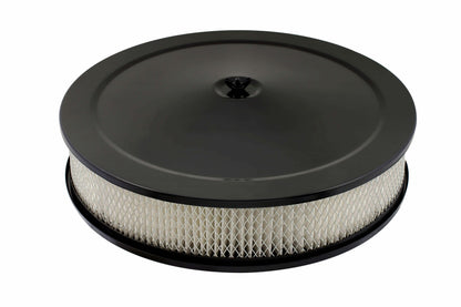 Mr. Gasket Competition Air Cleaner - Flat Black - 9790BP