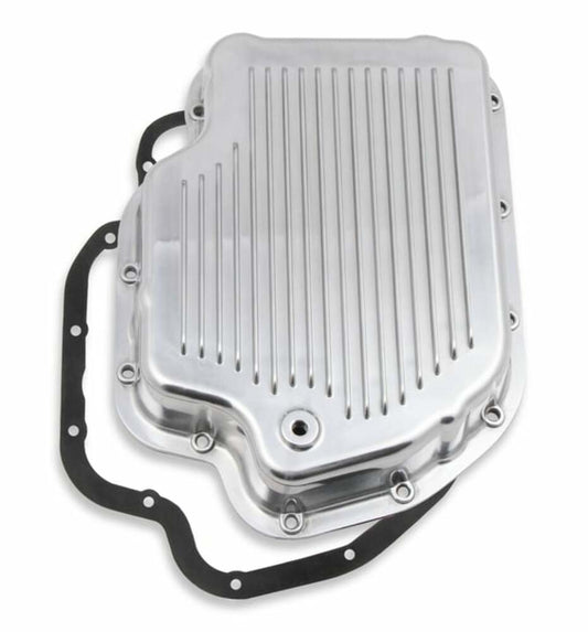 Mr. Gasket Transmission Oil Pan - Polished Aluminum - 9796PMRG