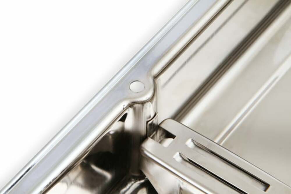 Mr. Gasket  9800 - Chrome Valve Covers - Dual Cap Holes - Fits 1960-1986 Chevrolet Small Block 262-400