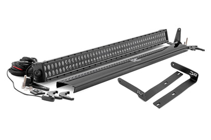 Fits Kubota RTV-X1120 LED Light Kit; 50in; Dual Row; Black Series; 98003