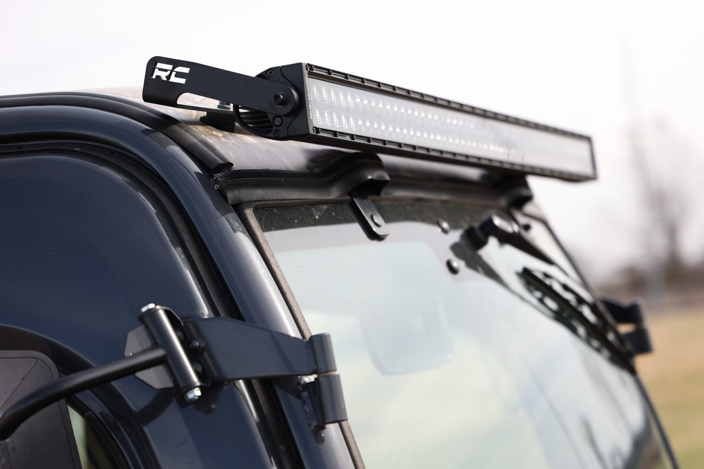 Fits Kubota RTV-X1120 LED Black Dual Row DRL Light Bar Kit; 50 Inch; 98005