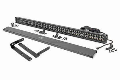 Fits Kubota RTV-X1120 LED Black Dual Row DRL Light Bar Kit; 50 Inch; 98005