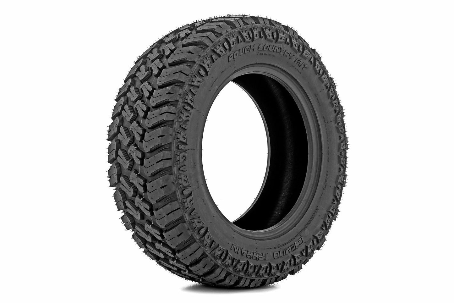 295/60R20 Rough Country M/T; Dual Sidewall 98010131