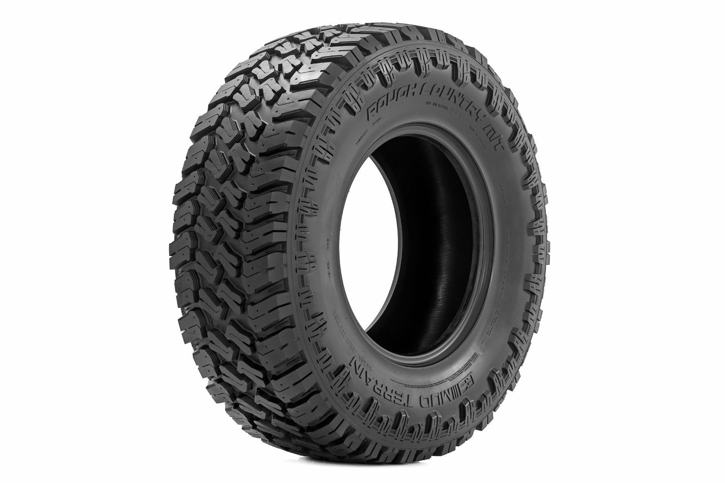 265/70R17 Rough Country M/T; Dual Sidewall 98010134