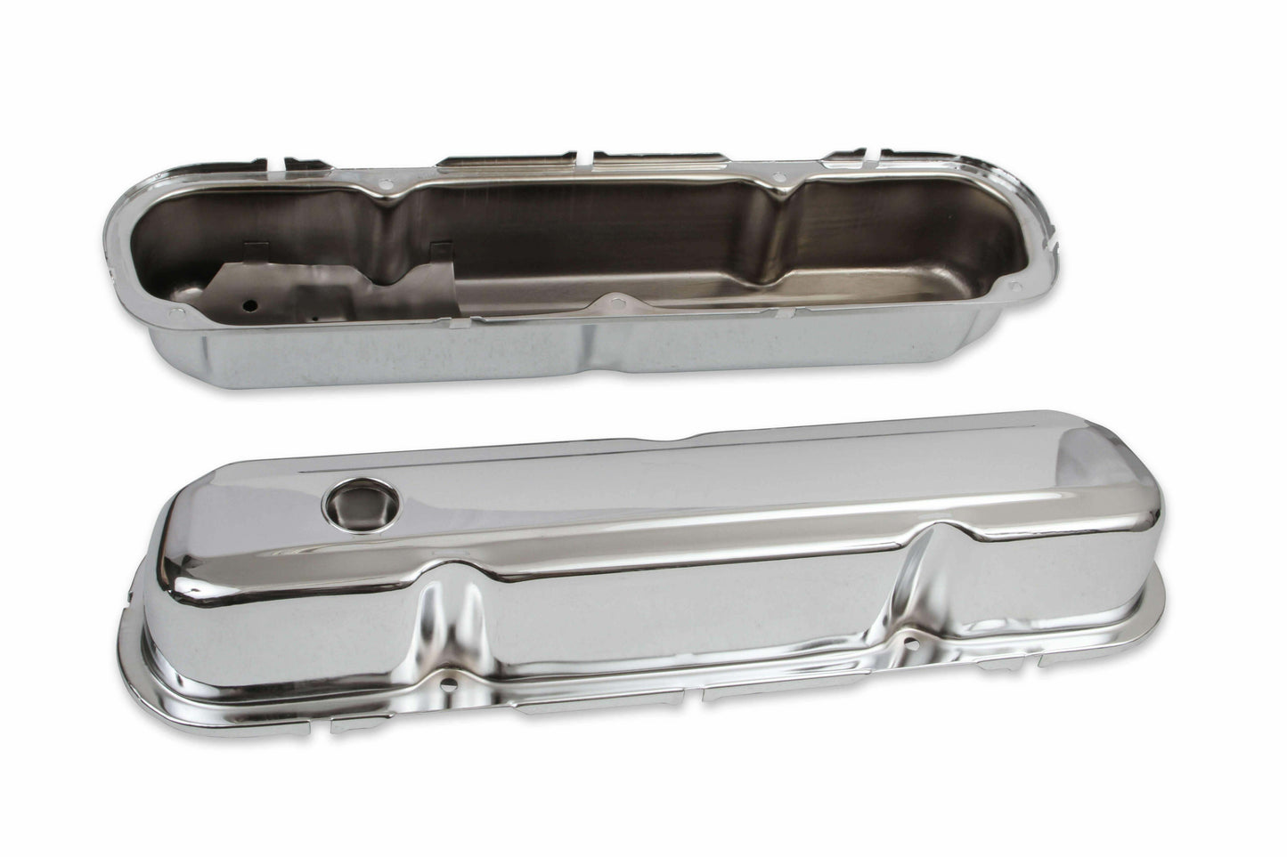 Mr. Gasket Chrome Tall-Style Valve Covers - 9806
