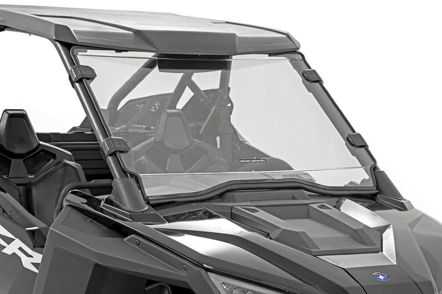 Fits Polaris RZR Pro/Turbo R Full Windshield; Scratch Resistant; 98102010