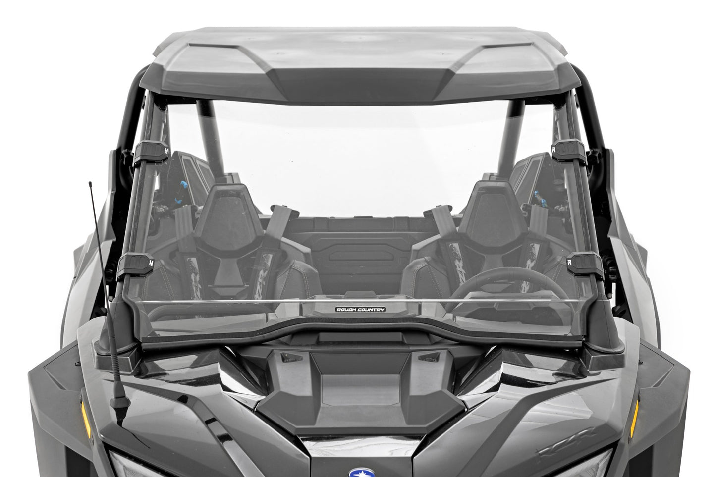 Fits Polaris RZR Pro/Turbo R Full Windshield; Scratch Resistant; 98102010