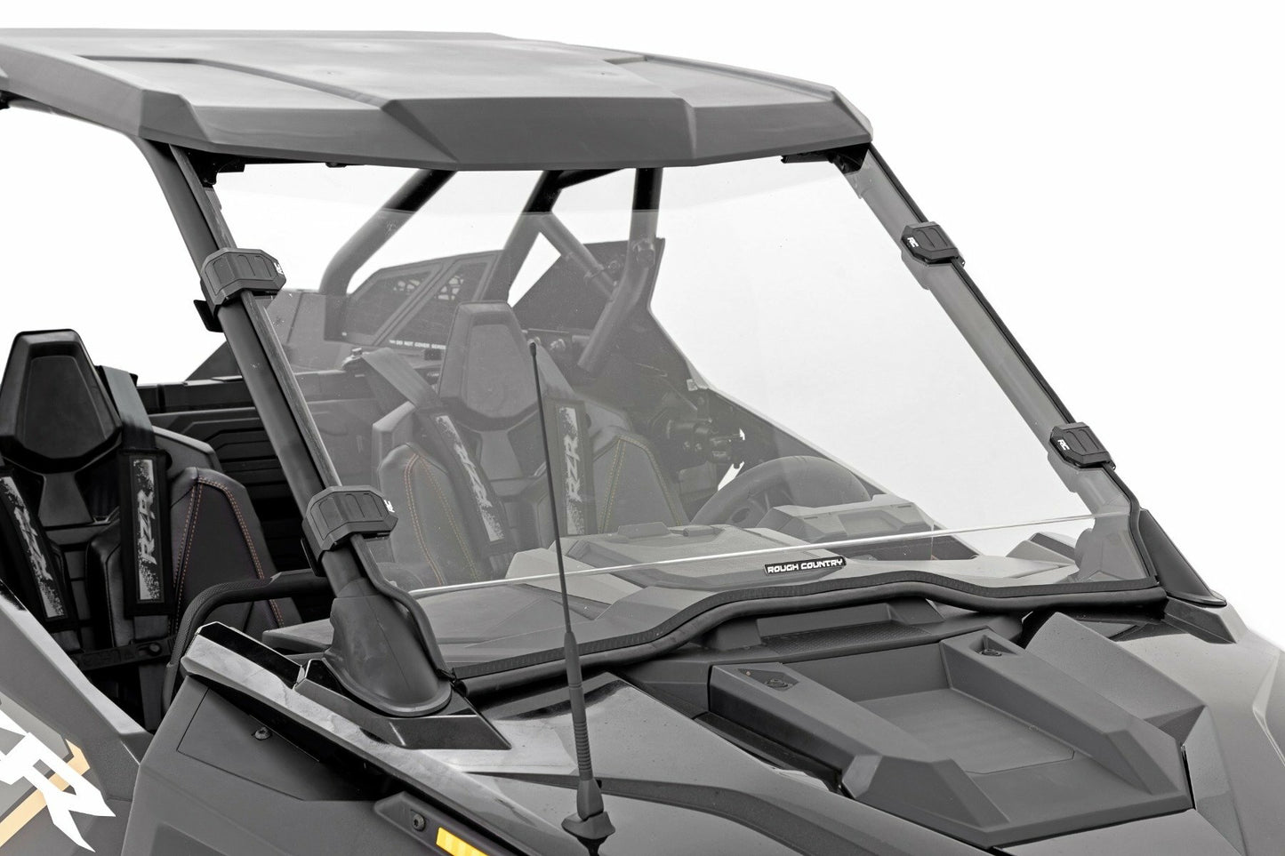 Fits Polaris RZR Pro/Turbo R Full Windshield; Scratch Resistant; 98102010