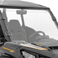 Fits Can-Am Commander 1000R/Max Full Windshield; Scratch Resistant; 98102230