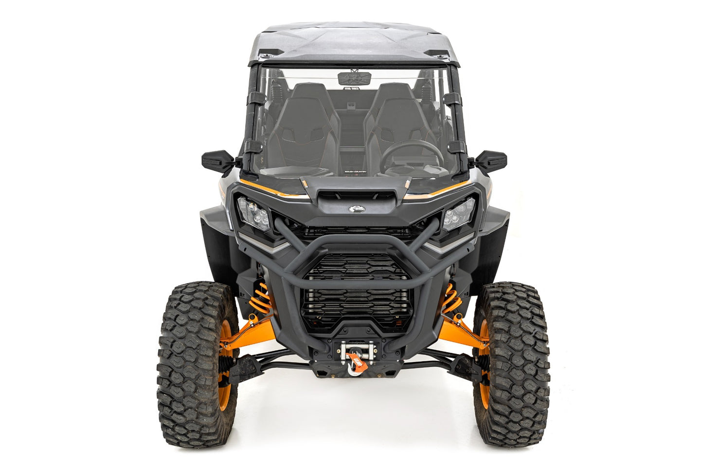 Fits Can-Am Commander 1000R/Max Full Windshield; Scratch Resistant; 98102230