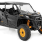 Fits Can-Am Commander 1000R/Max Full Windshield; Scratch Resistant; 98102230