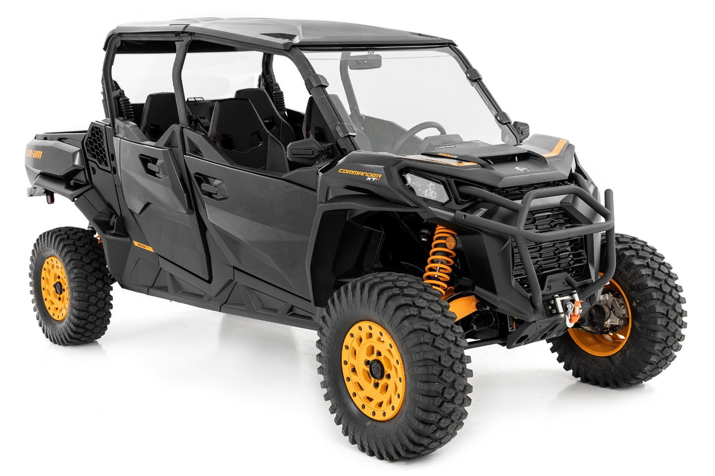 Fits Can-Am Commander 1000R/Max Full Windshield; Scratch Resistant; 98102230