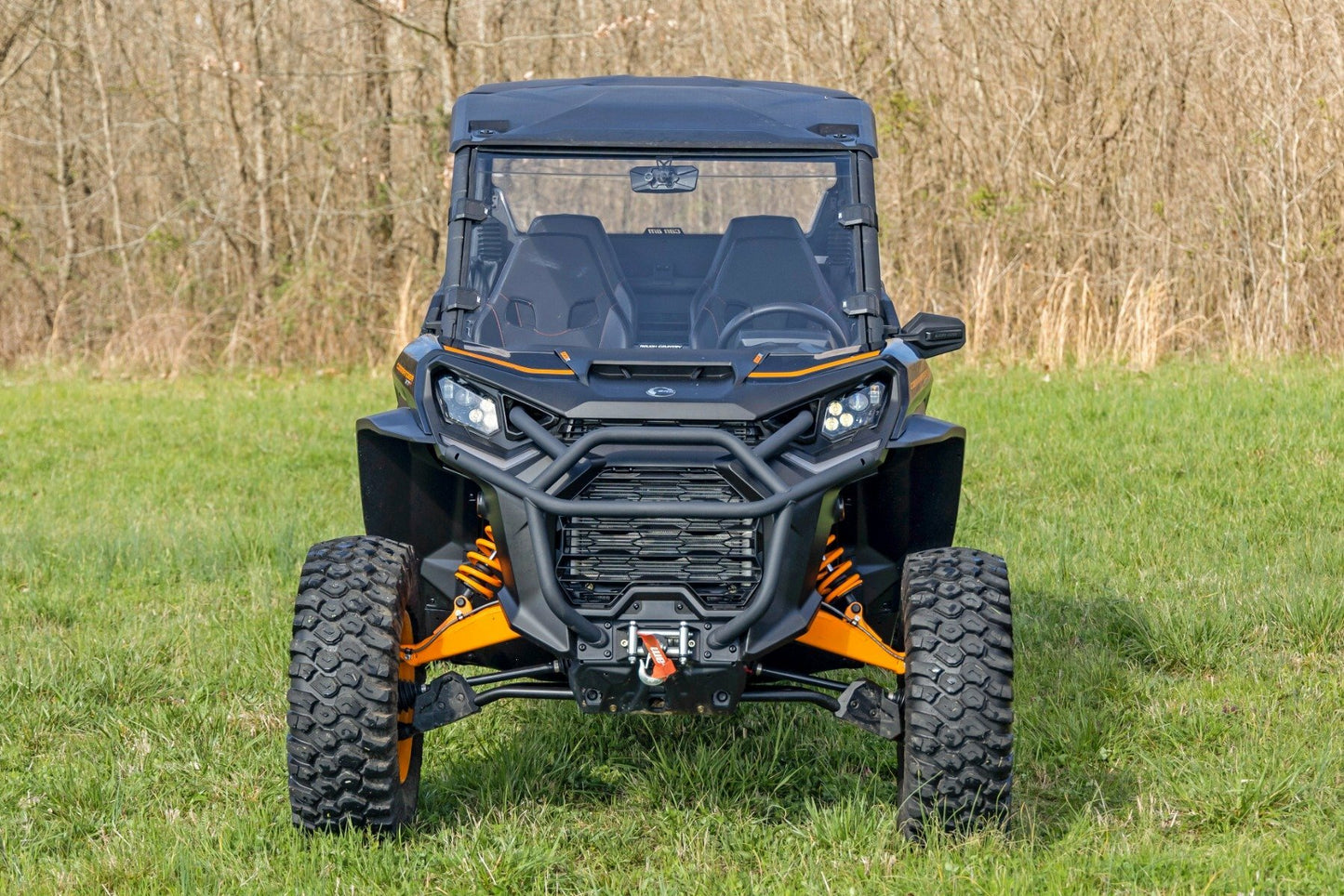 Fits Can-Am Commander 1000R/Max Full Windshield; Scratch Resistant; 98102230