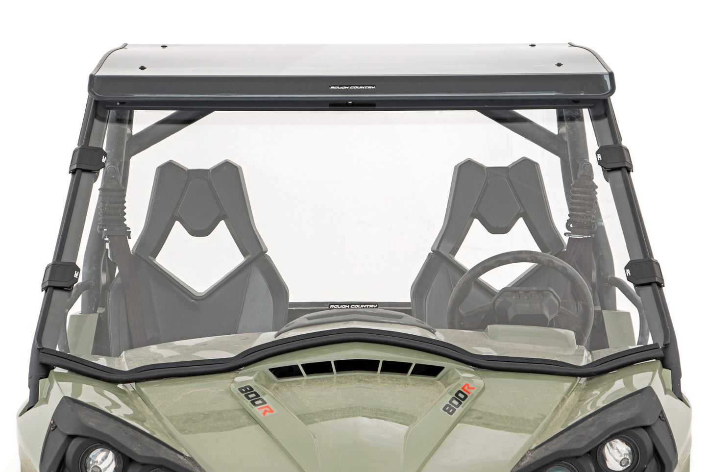 Fits Can-Am Commander 1000 Full Windshield; Scratch Resistant; 98112030