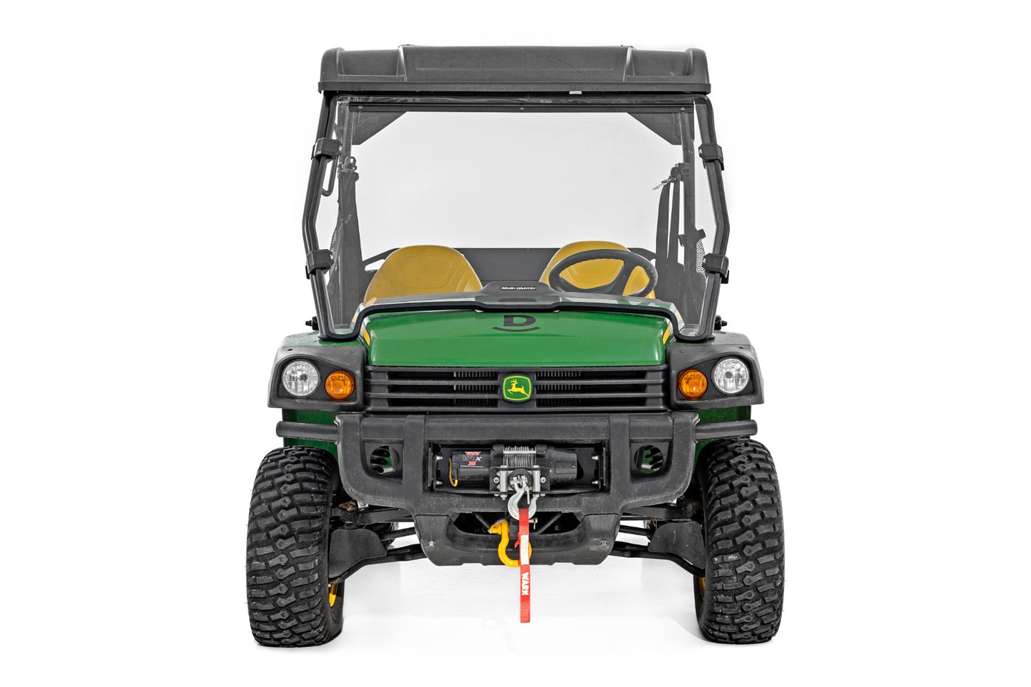 Fits John Deere Gator 825i Full Windshield; Scratch Resistant; 98122270