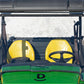 Fits John Deere Gator 825i Full Windshield; Scratch Resistant; 98122270