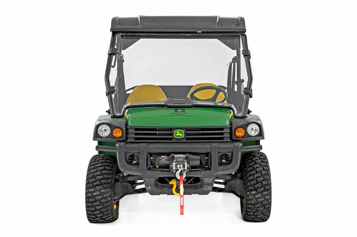 Fits John Deere Gator 825i Full Windshield; Scratch Resistant; 98122270