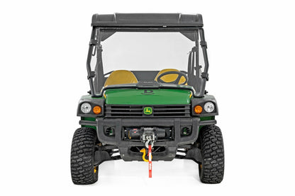 Fits John Deere Gator 825i Full Windshield; Scratch Resistant; 98122270