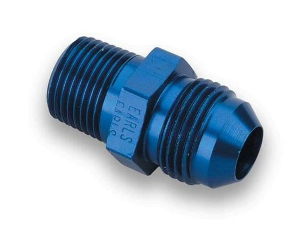 Earls Straight Male AN -10 to 3/8 NPT - 981611ERL