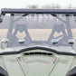 Fits Can-Am Commander 1000 Vented Full Windshield; Scratch Resistant; 98212030