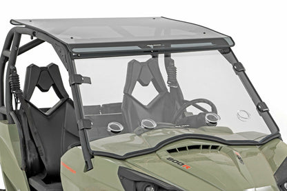 Fits Can-Am Commander 1000 Vented Full Windshield; Scratch Resistant; 98212030