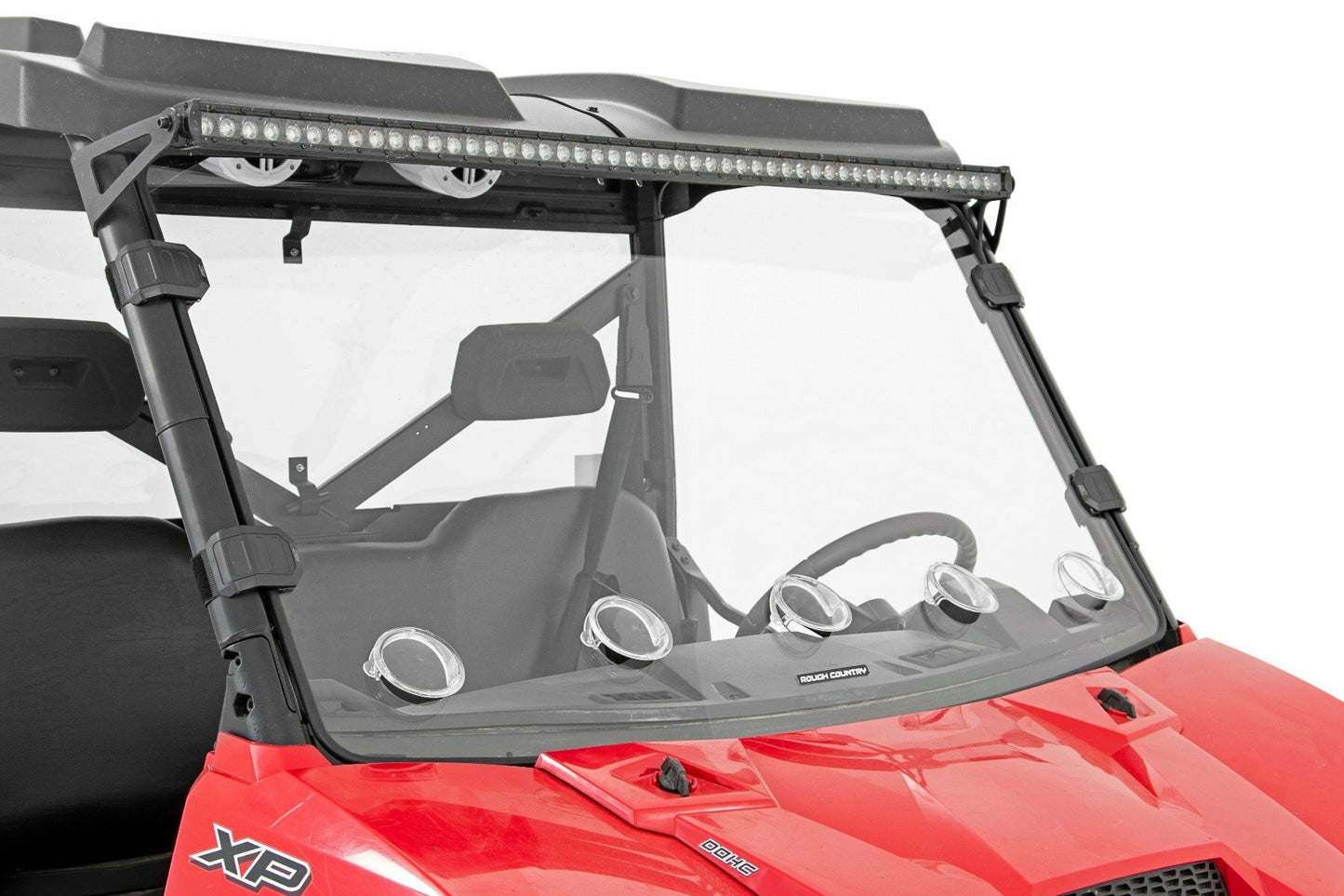 Fits Polaris Ranger 1000 Vented Full Windshield Scratch Resistant 98232010