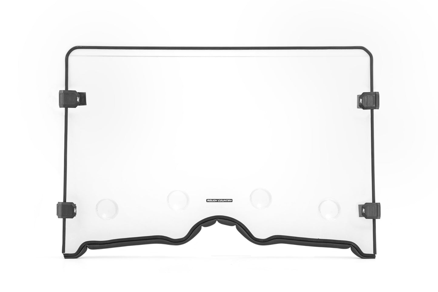 Fits Yamaha Rhino Vented Full Windshield; Scratch Resistant; 98241240