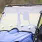 Fits Yamaha Rhino Vented Full Windshield; Scratch Resistant; 98241240