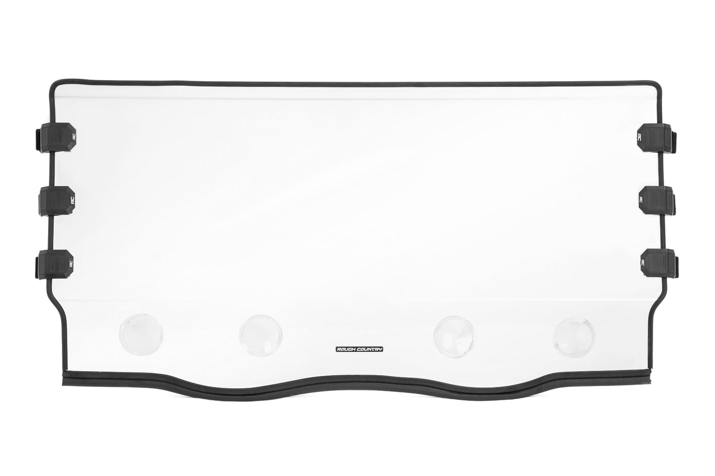 Fits Yamaha Viking Vented Full Windshield; Scratch Resistant; 98242040