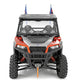Fits Polaris General Vented Full Windshield; Scratch Resistant; 98262010