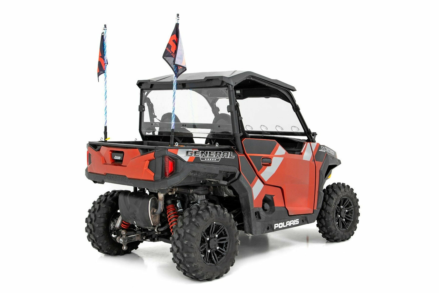 Fits Polaris General Vented Full Windshield; Scratch Resistant; 98262010