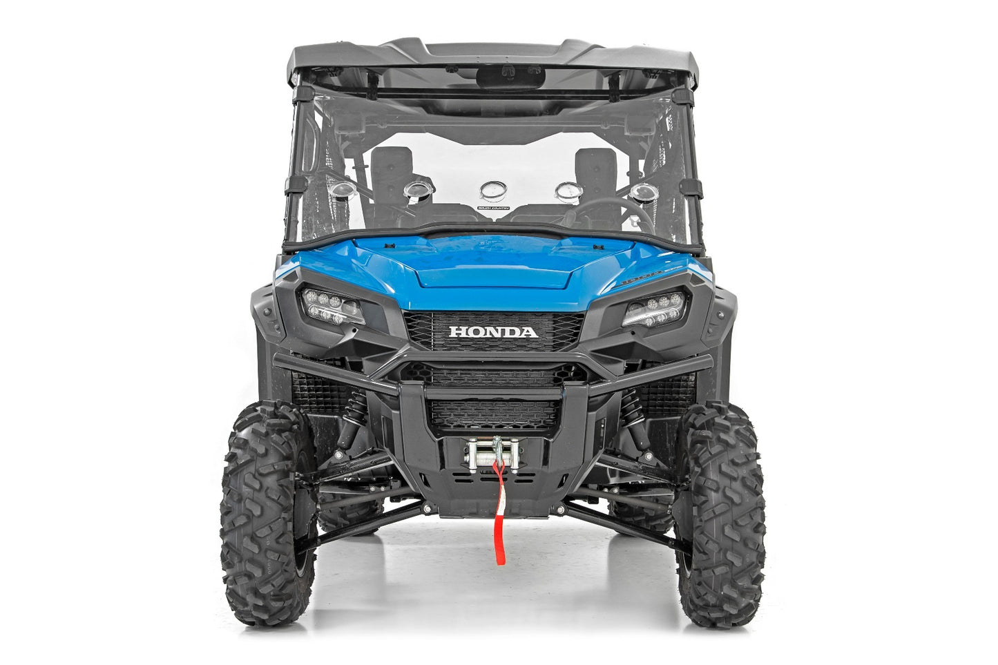 Fits Honda Pioneer 1000 Vented Full Windshield; Scratch Resistant; 98262020
