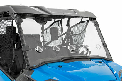 Fits Honda Pioneer 1000 Vented Full Windshield; Scratch Resistant; 98262020