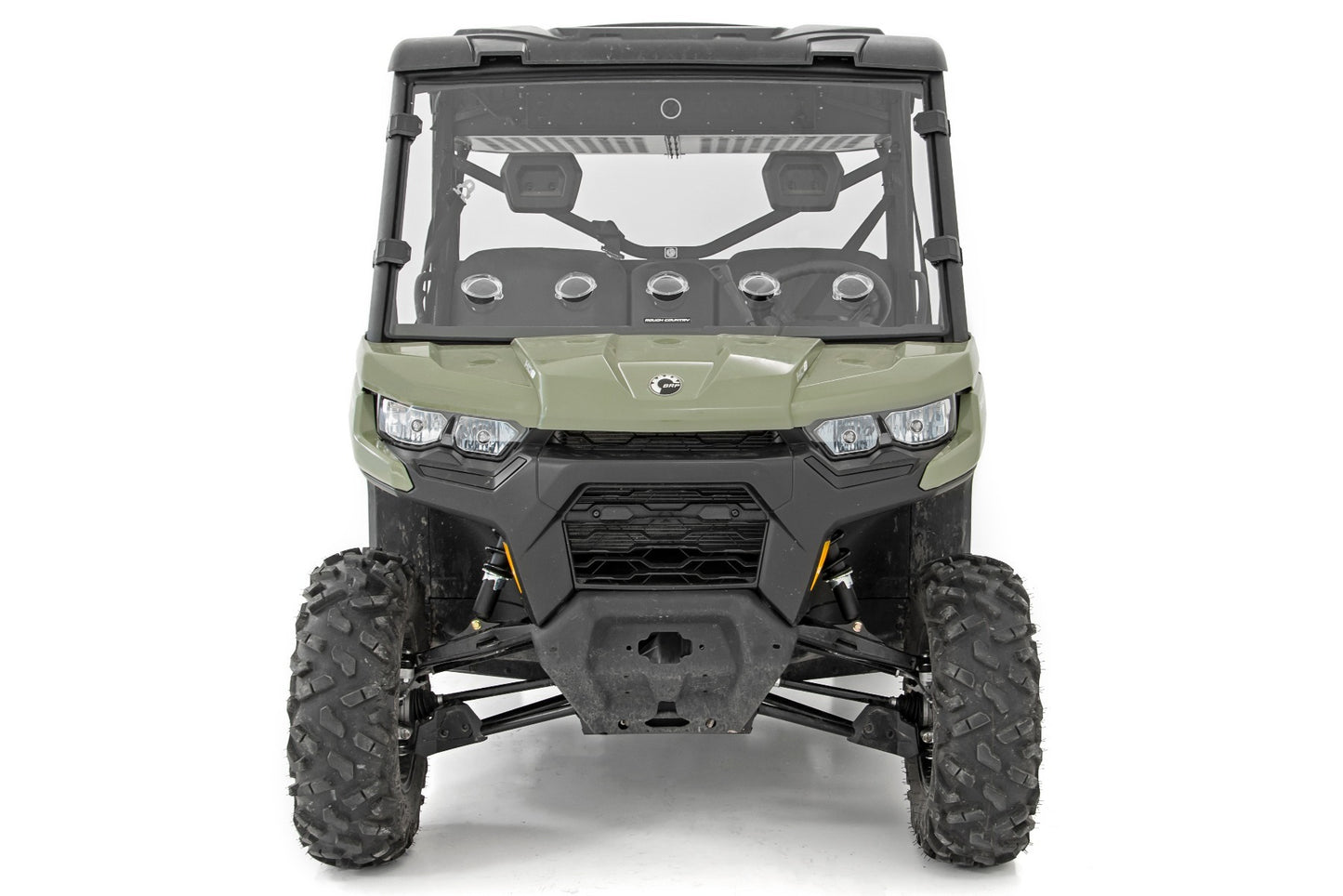 Fits Can-Am Defender HD 5/8/9/10 Vented Full Windshield Scratch Resist 98262030