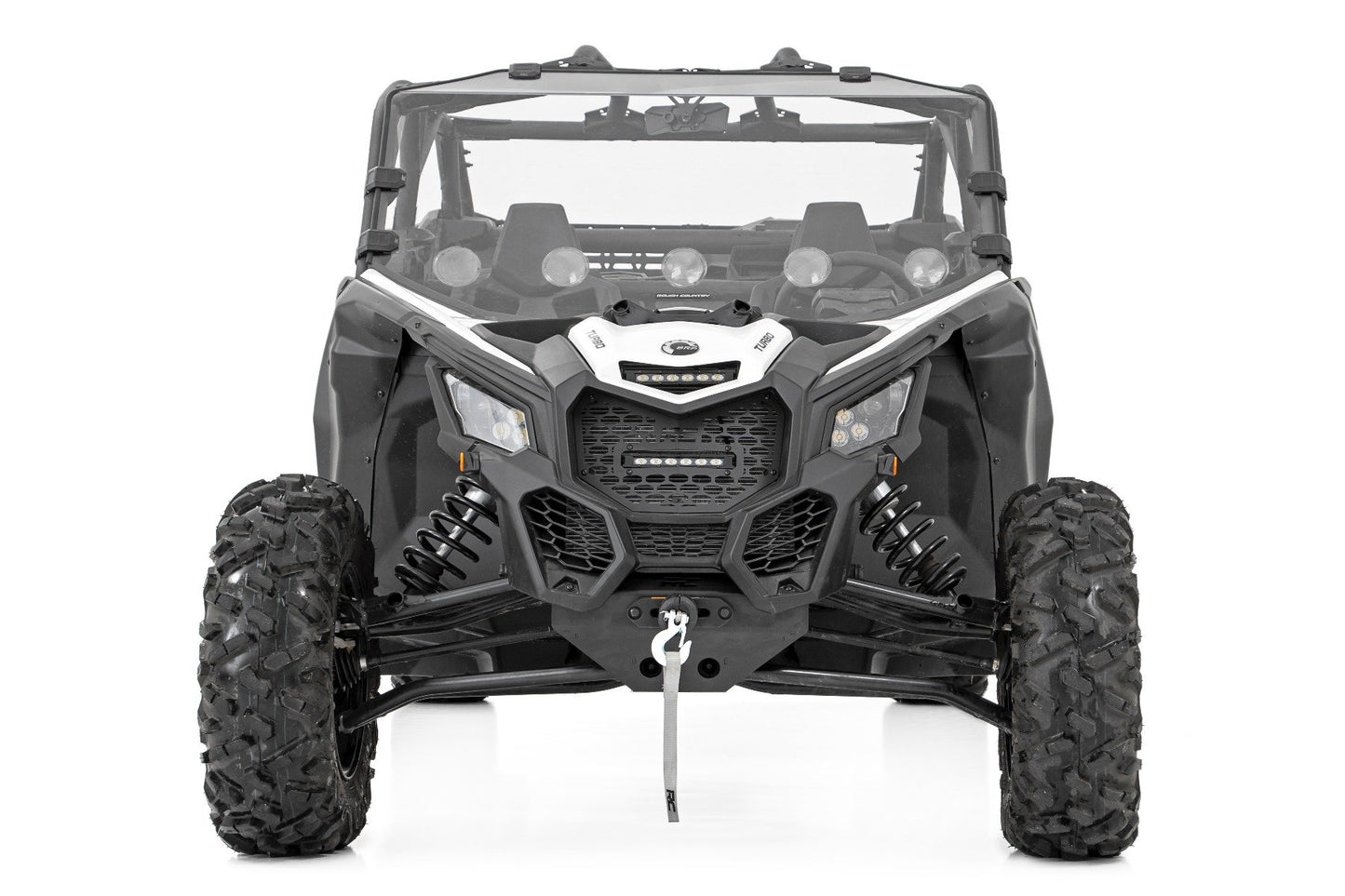 Fits Can-Am Maverick X3 Vented Full Windshield; Scratch Resistant; 98272030