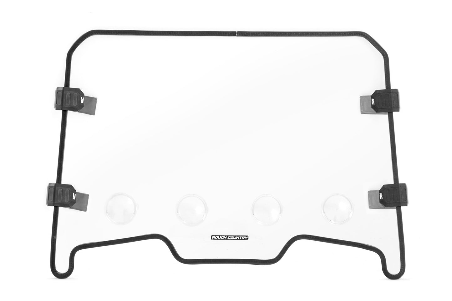 Fits Polaris RZR Vented Full Windshield; Scratch Resistant; 98292010