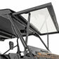 Fits Honda Pioneer 1000/1000-5 Electric Tilt Windshield; Glass; 98316222