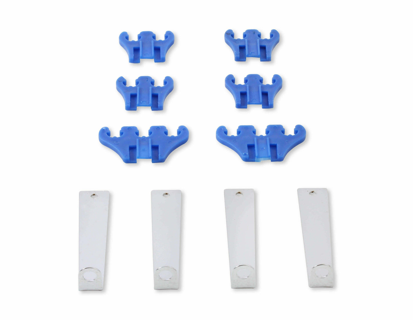 Mr. Gasket Standard Wire Loom Kit - Chrome / Blue - 9881