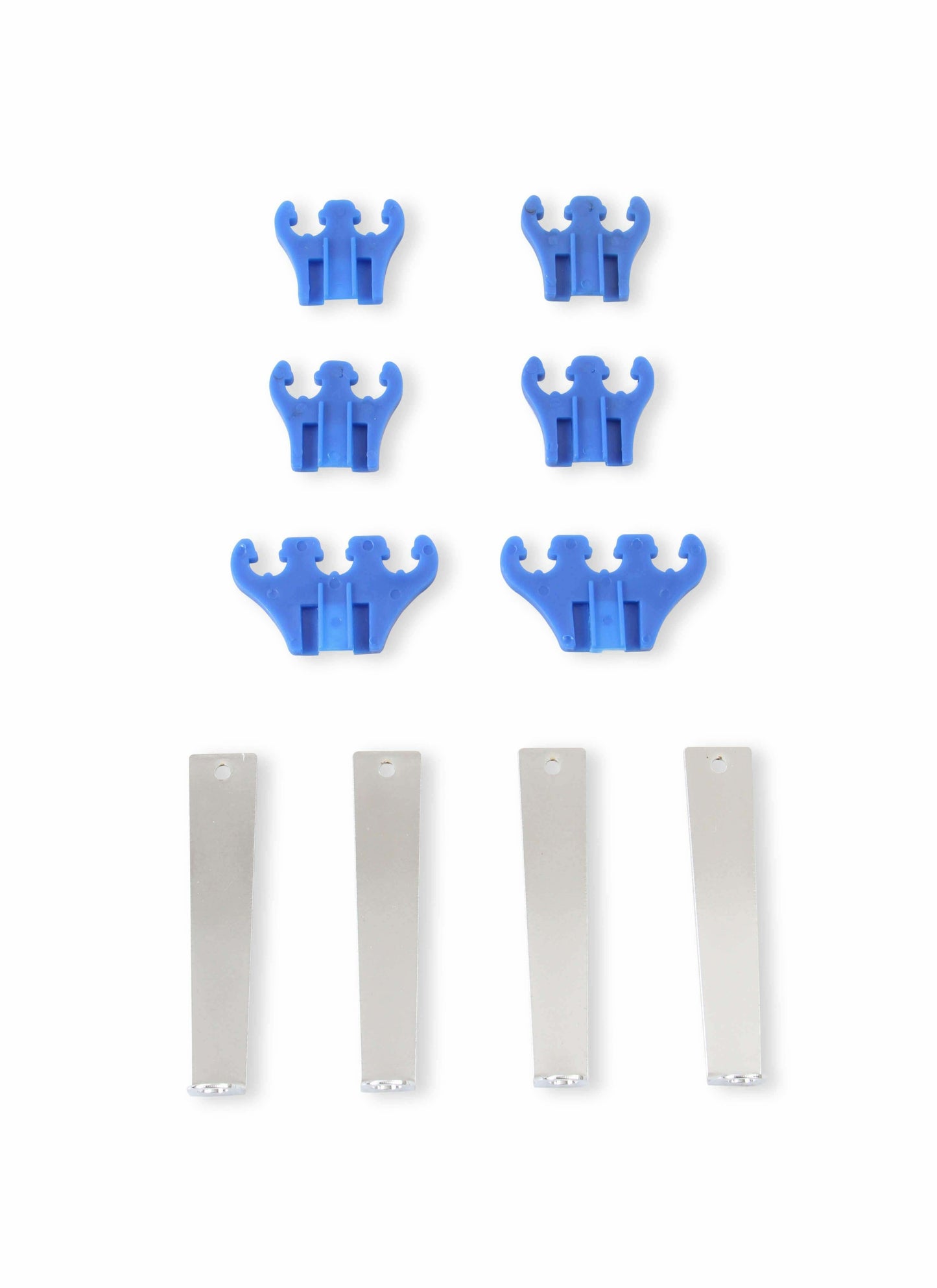 Mr. Gasket Standard Wire Loom Kit - Chrome / Blue - 9881
