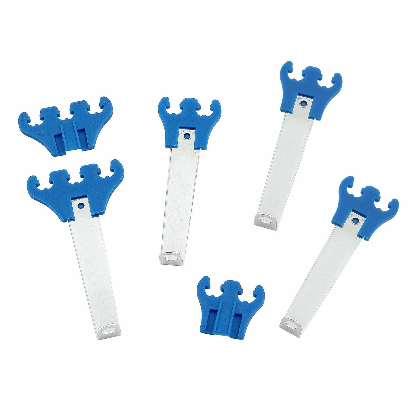 Mr. Gasket Standard Wire Loom Kit - Chrome / Blue - 9881