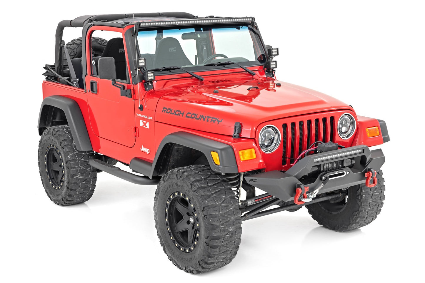 Fits Jeep Wrangler TJ (97-06) (04-06) Fender Flare Kit; 5.5" Wide; 99033